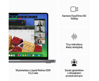 Apple MacBook Pro M3/8GB/1TB/Mac OS Gwiezdna Szarość 10R GPU - 1192966 - zdjęcie 5